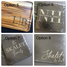 Load image into Gallery viewer, 16.5" x 7.25" Acacia Charcuterie Board (Custom Engraving Included)