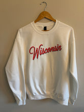 Load image into Gallery viewer, Wisconsin double script crewneck