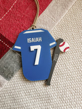Load image into Gallery viewer, Personalized Baseball Ornament | Custom Baseball Christmas Ornament | Baseball ornament | Personalized Baseball Keepsake