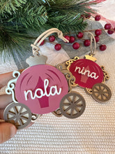 Load image into Gallery viewer, Princess Carriage Ornament