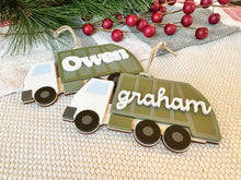 Load image into Gallery viewer, Garbage Truck Ornament