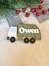 Load image into Gallery viewer, Garbage Truck Ornament