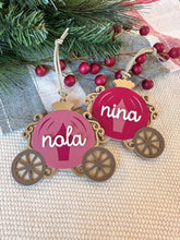 Load image into Gallery viewer, Princess Carriage Ornament