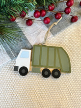 Load image into Gallery viewer, Garbage Truck Ornament