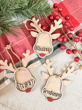 Load image into Gallery viewer, Personalized Reindeer Name