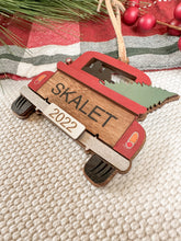 Load image into Gallery viewer, Little Red Truck Ornament
