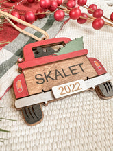 Load image into Gallery viewer, Little Red Truck Ornament