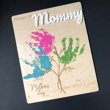 Load image into Gallery viewer, Mother’s Day Handprint board