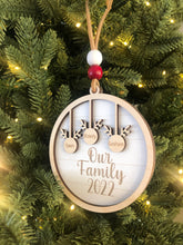 Load image into Gallery viewer, Reindeer Family Ornament
