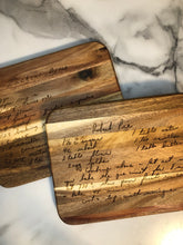 Load image into Gallery viewer, Small Acacia Boards 8 x 10 (custom engraving included)