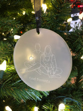 Load image into Gallery viewer, Custom Hand Drawn Ornament - Laser engraved