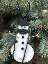 Load image into Gallery viewer, Snowman Growth Ornament