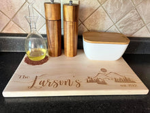 Load image into Gallery viewer, Handmade Cutting Boards With Custom Engraving