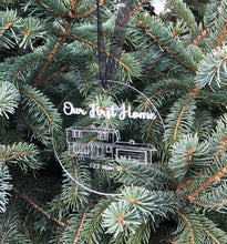 Load image into Gallery viewer, Custom Hand Drawn Ornament - Laser engraved