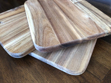 Load image into Gallery viewer, Small Acacia Boards 8 x 10 (custom engraving included)