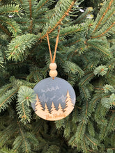 Load image into Gallery viewer, Personalized Winter Scene Ornament