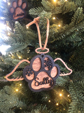 Load image into Gallery viewer, Paw Print Ornament