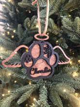 Load image into Gallery viewer, Paw Print Ornament