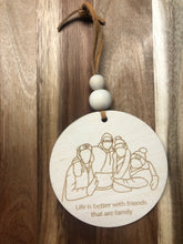 Load image into Gallery viewer, Custom Hand Drawn Ornament - Laser engraved