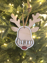 Load image into Gallery viewer, Personalized Reindeer Name