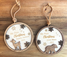 Load image into Gallery viewer, My First Christmas Ornament