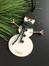 Load image into Gallery viewer, Snowman Growth Ornament