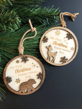 Load image into Gallery viewer, My First Christmas Ornament