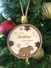 Load image into Gallery viewer, My First Christmas Ornament