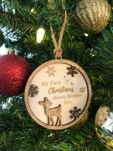 Load image into Gallery viewer, My First Christmas Ornament
