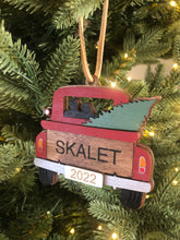 Load image into Gallery viewer, Little Red Truck Ornament