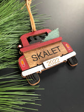 Load image into Gallery viewer, Little Red Truck Ornament