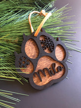Load image into Gallery viewer, Paw Print Ornament