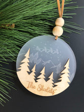 Load image into Gallery viewer, Personalized Winter Scene Ornament