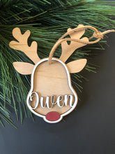 Load image into Gallery viewer, Personalized Reindeer Name