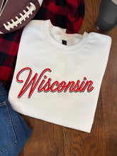 Load image into Gallery viewer, Wisconsin double script crewneck
