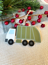 Load image into Gallery viewer, Garbage Truck Ornament
