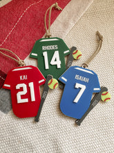 Load image into Gallery viewer, Personalized Softball Ornament | Custom Softball Christmas Ornament | Softball ornament | Personalized Softball Keepsake
