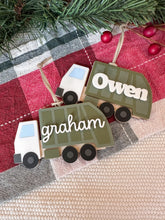 Load image into Gallery viewer, Garbage Truck Ornament
