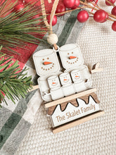 Load image into Gallery viewer, S’mores Family Ornament
