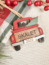 Load image into Gallery viewer, Little Red Truck Ornament
