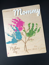 Load image into Gallery viewer, Mother’s Day Handprint board
