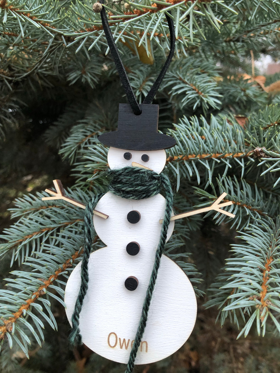 Snowman Growth Ornament