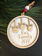 Load image into Gallery viewer, Reindeer Family Ornament
